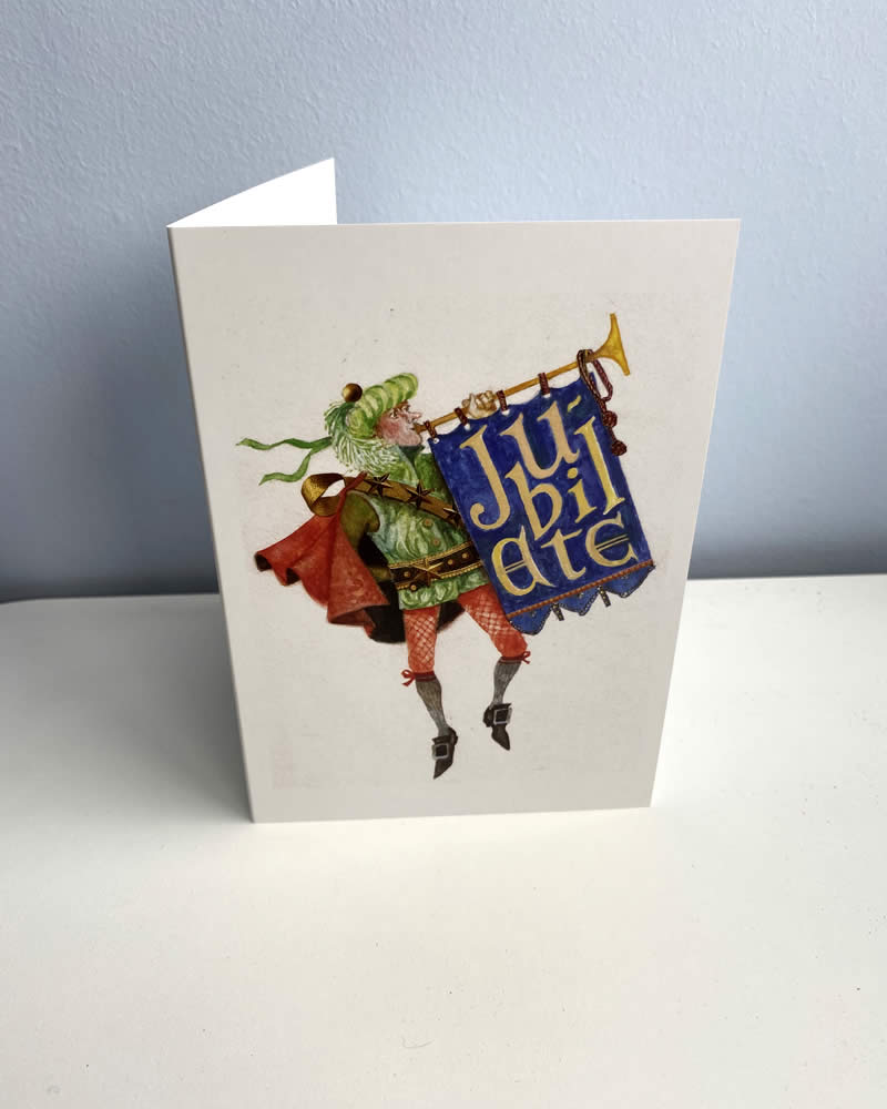 “Jubilate” Premium Illustrated Christmas Cards (pack of 10)