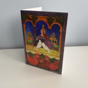 “Three French Hens” Premium Illustrated Christmas Cards (pack of 10)